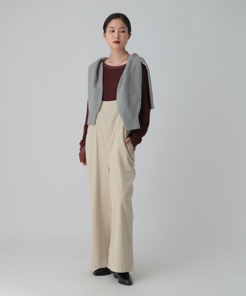 LEPSIM（レプシィム） サロペット オーバーオール コーデュロイ