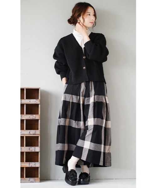 「e-zakkamania stores」 「maison de l'allure」ニットカーディガン フリー ブルーパープル レディース_画像8