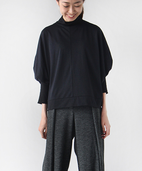 「AVIE」 長袖カットソー 38 ブラック レディース_画像6