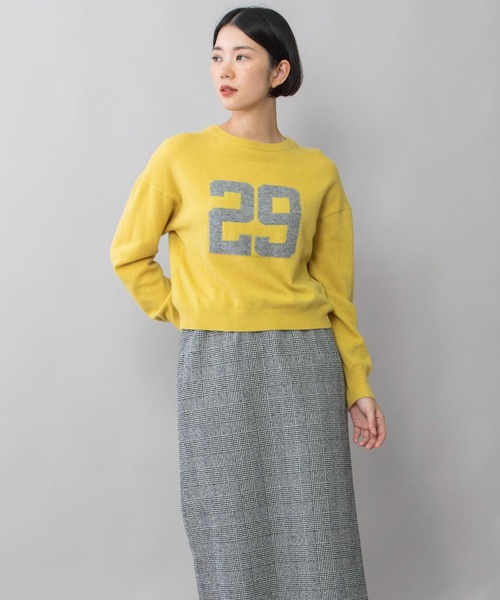 「Munich」 長袖ニット FREE グレー レディース_画像3