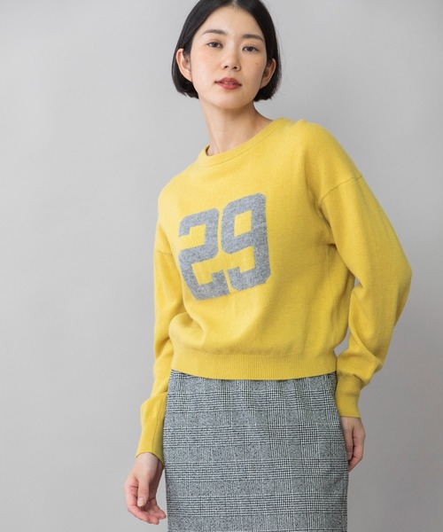 「Munich」 長袖ニット FREE グレー レディース_画像4