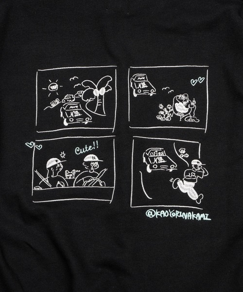 「kaoyorinakami」 スウェットカットソー MEDIUM グレー メンズ_画像4