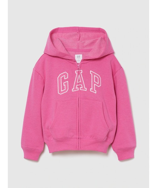 GAP（ギャップ） パーカー 裏起毛 リラックスフィット GAPロゴ ジップ