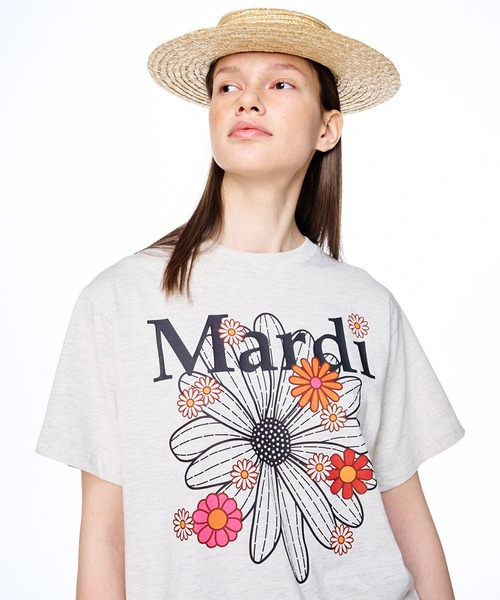 「Mardi Mercredi」 半袖Tシャツ FREE ベージュ系その他 レディース_画像4