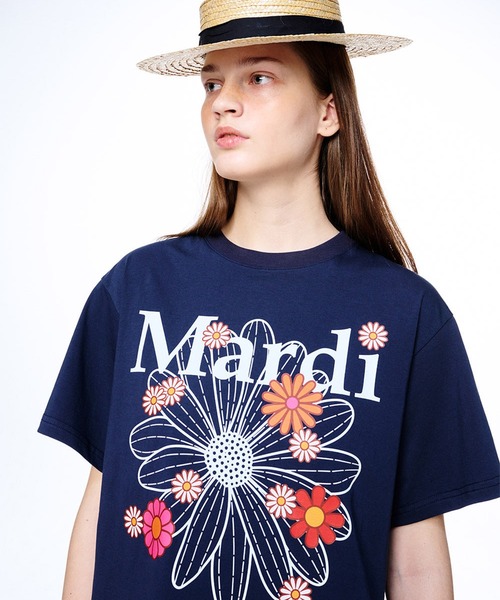 「Mardi Mercredi」 半袖Tシャツ FREE ベージュ系その他 レディース_画像8