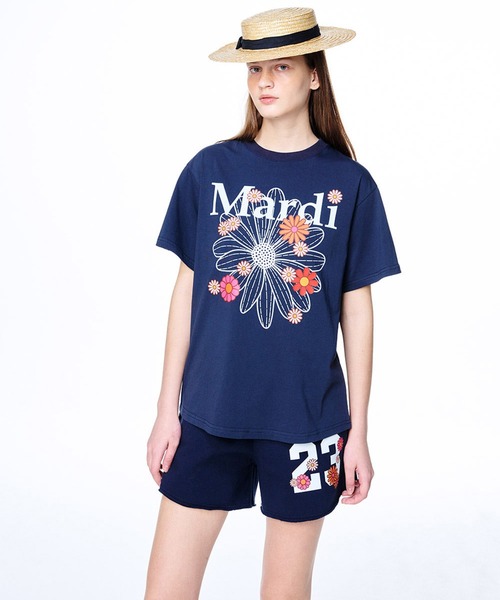 「Mardi Mercredi」 半袖Tシャツ FREE ベージュ系その他 レディース_画像9