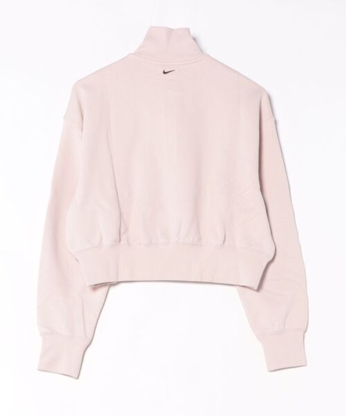 NIKE ナイキ　トレーナー　スウェット　パーカー　ピンク　ハーフジップ NIKE（ナイキ） トレーナー スウェット W KTMH FLC QZ CROP スウェット
