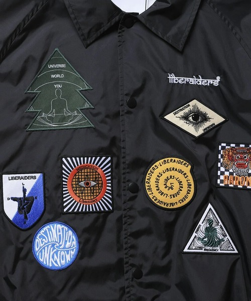 Liberaiders（リベレイダース） ナイロンジャケット PATCH COACH