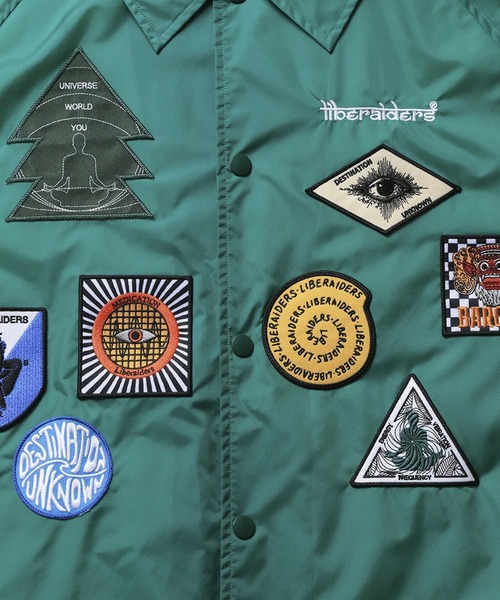 Liberaiders（リベレイダース） ナイロンジャケット PATCH COACH
