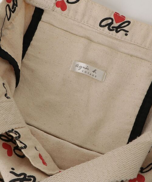 「agnes b． VOYAGE」 トートバッグ - ベージュ レディース_画像4