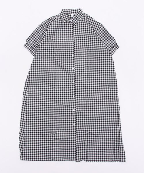 「STYLEBLOCK」 「li li」シャツワンピース M ブラック レディース_画像3