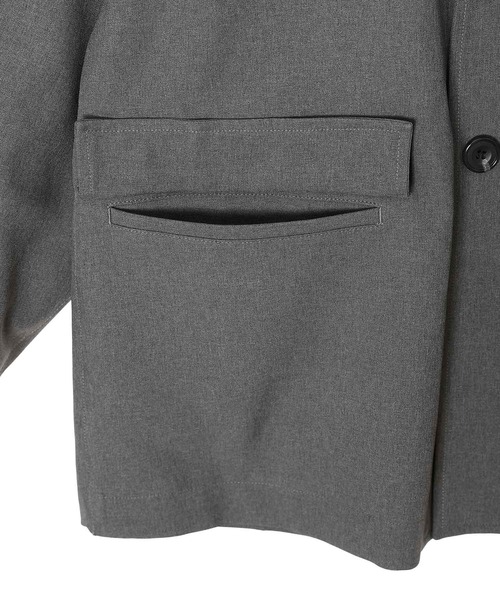 ブルゾン アウター TECH DOUBLE-BREASTED JACKET BJ-52026 メンズの画像