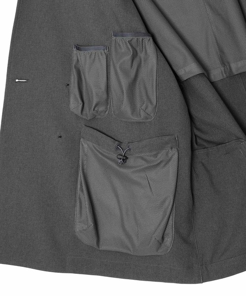 ブルゾン アウター TECH DOUBLE-BREASTED JACKET BJ-52026 メンズの画像