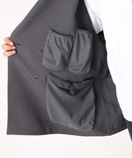 ブルゾン アウター TECH DOUBLE-BREASTED JACKET BJ-52026 メンズの画像