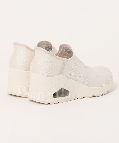 「SKECHERS」 ローカットスニーカー 24.5cm ピンク レディース_画像2