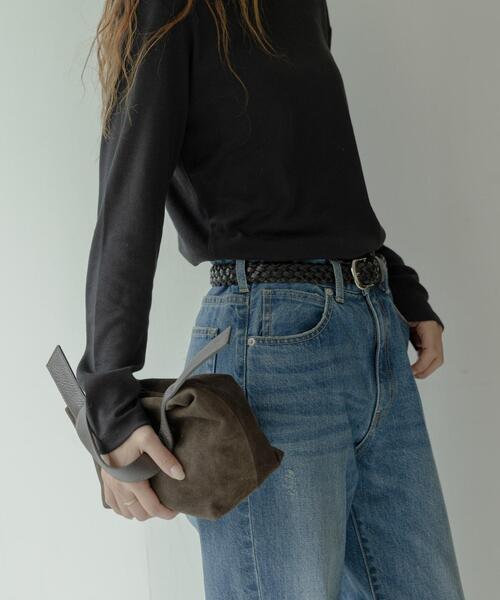 「AULENTTI」 2WAYバッグ ONE ブラウン レディース_画像3