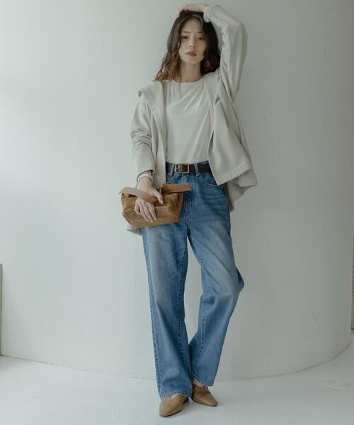 「AULENTTI」 2WAYバッグ ONE ブラウン レディース_画像7