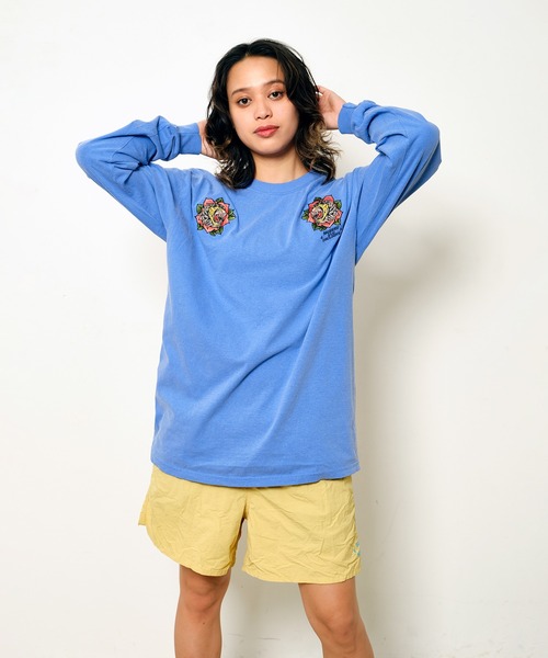 「AlexanderLeeChang」 長袖Tシャツ MEDIUM ホワイト メンズ_画像7
