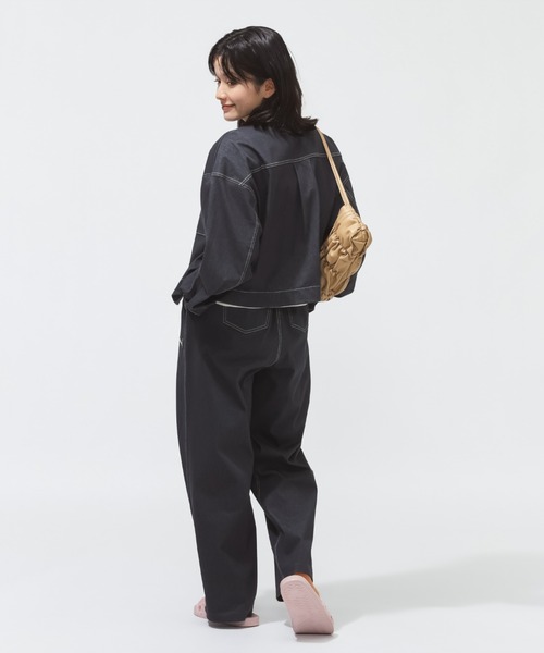 PUMA（プーマ） uvカット ワイドパンツ ジーンズ デニム デニムパンツ