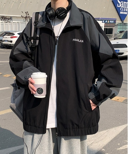 「NEW GENTLEMAN」 ブルゾン M ブラック メンズ_画像4