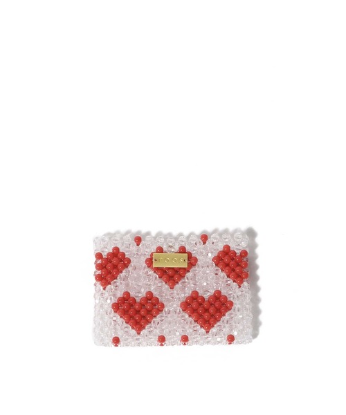 「ESTNATION」 カードケース FREE ローズ レディース