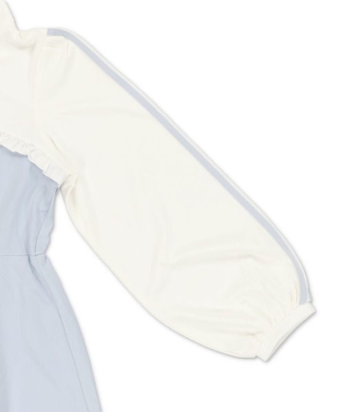 「SPINNS」 長袖ワンピース ONESIZE ブラック レディース_画像7