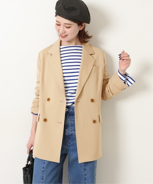 「Spick \u0026 Span」 ジャケット 38 ネイビー レディースの画像