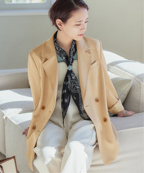 「Spick \u0026 Span」 ジャケット 38 ネイビー レディースの画像