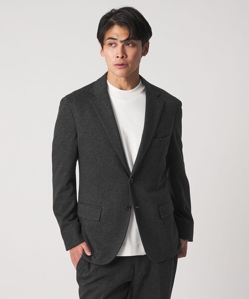 「A DAY IN THE LIFE UNITED ARROWS」 テーラードジャケット M ダークブラウン メンズ_画像2
