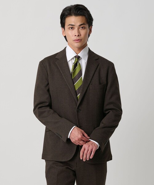 「A DAY IN THE LIFE UNITED ARROWS」 テーラードジャケット M ダークブラウン メンズ_画像5