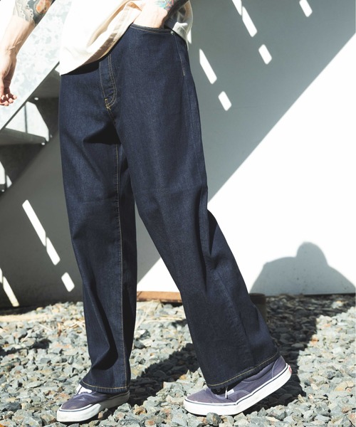 「MR.OLIVE」 デニムパンツ SMALL キナリ メンズ_画像2