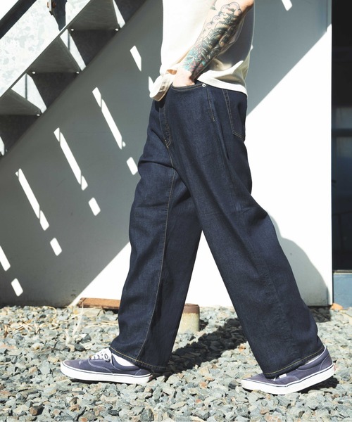 「MR.OLIVE」 デニムパンツ SMALL キナリ メンズ_画像4