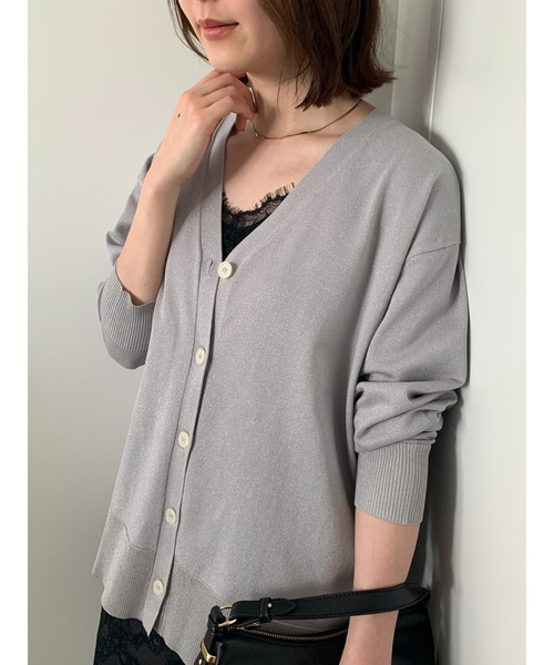 Te chichi（テチチ） カーディガン 2WAYカシュクールVネック
