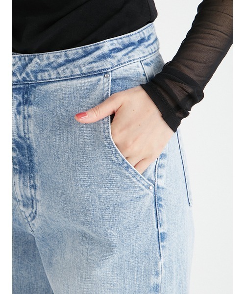「CELFORD」 デニムパンツ 36 グレー レディースの画像