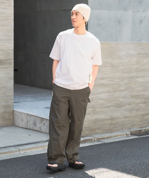 BAYFLOW（ベイフロー） ワイドパンツ パンツ カーブワークパンツ