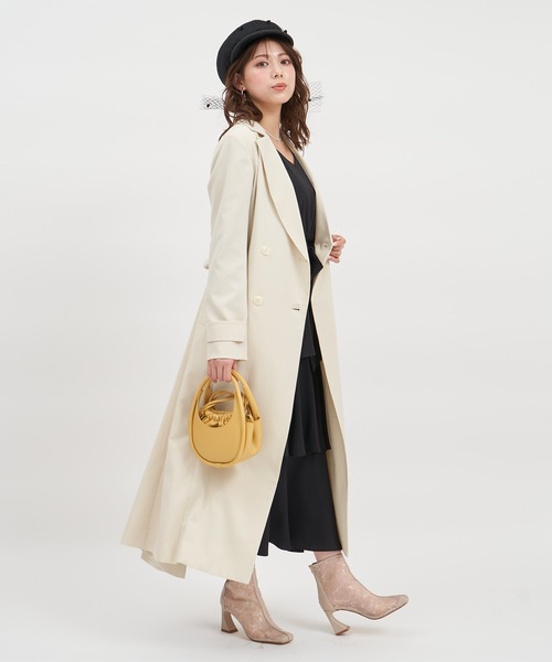 「ROYAL PARTY」 トレンチコート FREE ベージュ レディース_画像6