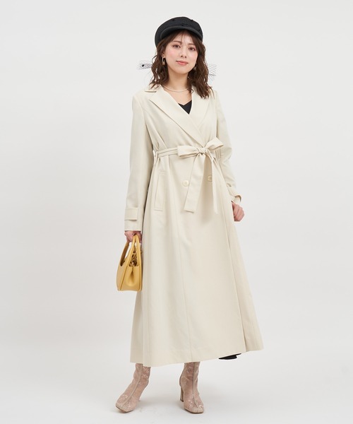 「ROYAL PARTY」 トレンチコート FREE ベージュ レディース_画像7