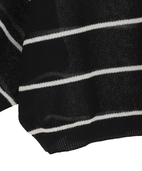 CLANE（クラネ） ニット セーター 「CLANE/クラネ」SPONGY SHEER POLO