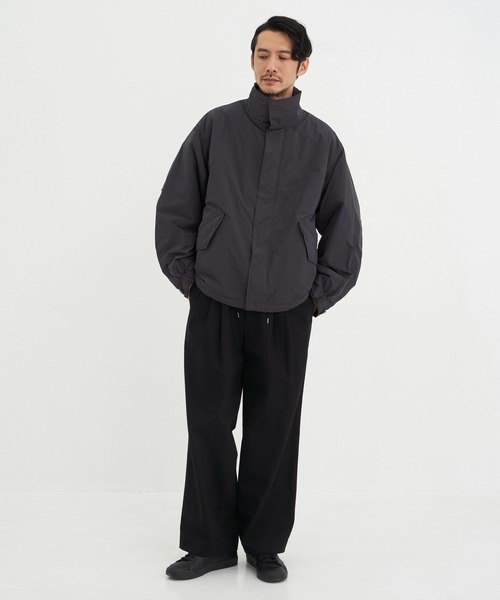【新品】MARKAWARE ウールスラックス サイズ3 ネイビー 定番 人気 markaware（マーカウェア） スラックス 3 ネイビー メンズ : ZOZOTOWN