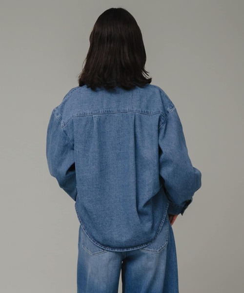 「URBAN RESEARCH Sonny Label」 デニムジャケット FREE ライトインディゴブルー レディース_画像9