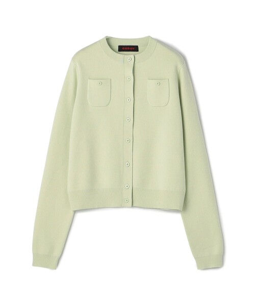 CABaN（キャバン） ニットカーディガン S グリーン レディース