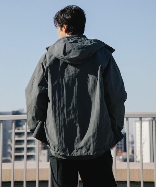 「EKAL」 ナイロンブルゾン LARGE ネイビー メンズ_画像2