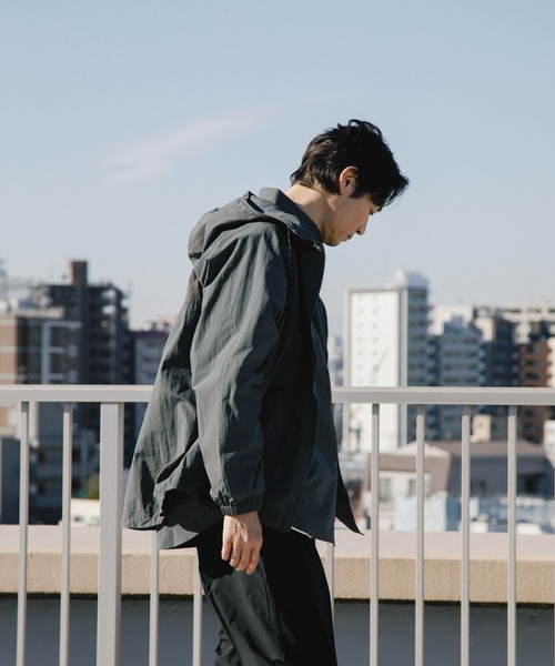 「EKAL」 ナイロンブルゾン LARGE ネイビー メンズ_画像3