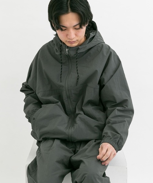 「EKAL」 ナイロンブルゾン LARGE ネイビー メンズ_画像5