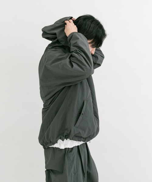 「EKAL」 ナイロンブルゾン LARGE ネイビー メンズ_画像8