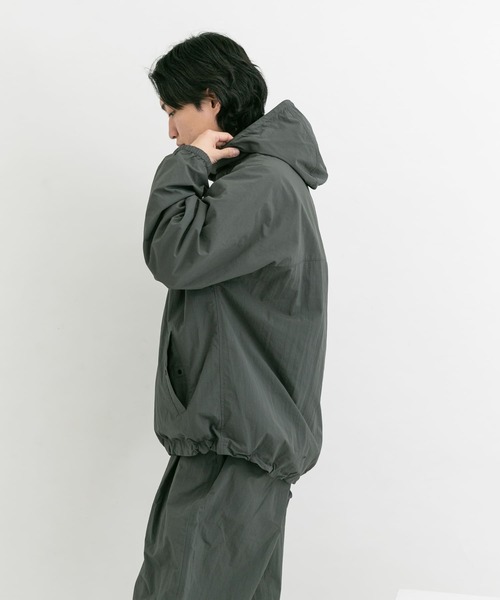 「EKAL」 ナイロンブルゾン LARGE ネイビー メンズ_画像9