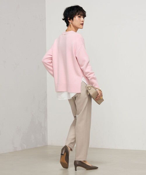 「NOLLEY'S Sophi」 イージーパンツ 36 ライトブルー レディース_画像4