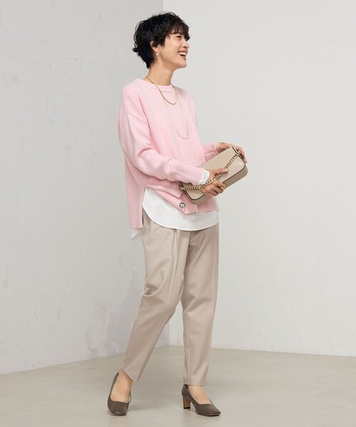 「NOLLEY'S Sophi」 イージーパンツ 36 ライトブルー レディース_画像5