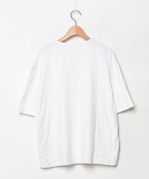 「FRAPBOIS half」 ワンポイント半袖Tシャツ 2 ホワイト メンズ_画像2