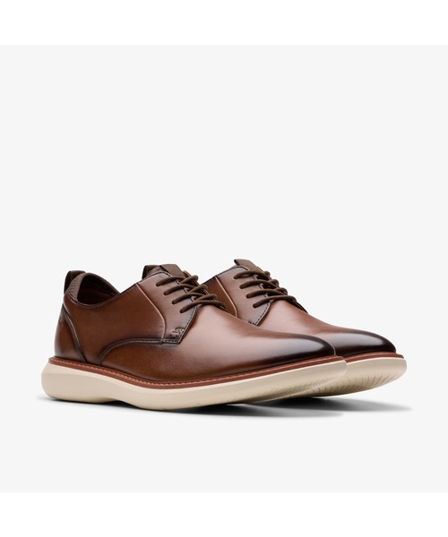 「Clarks」 シューズ UK8 ブラウン メンズ_画像6